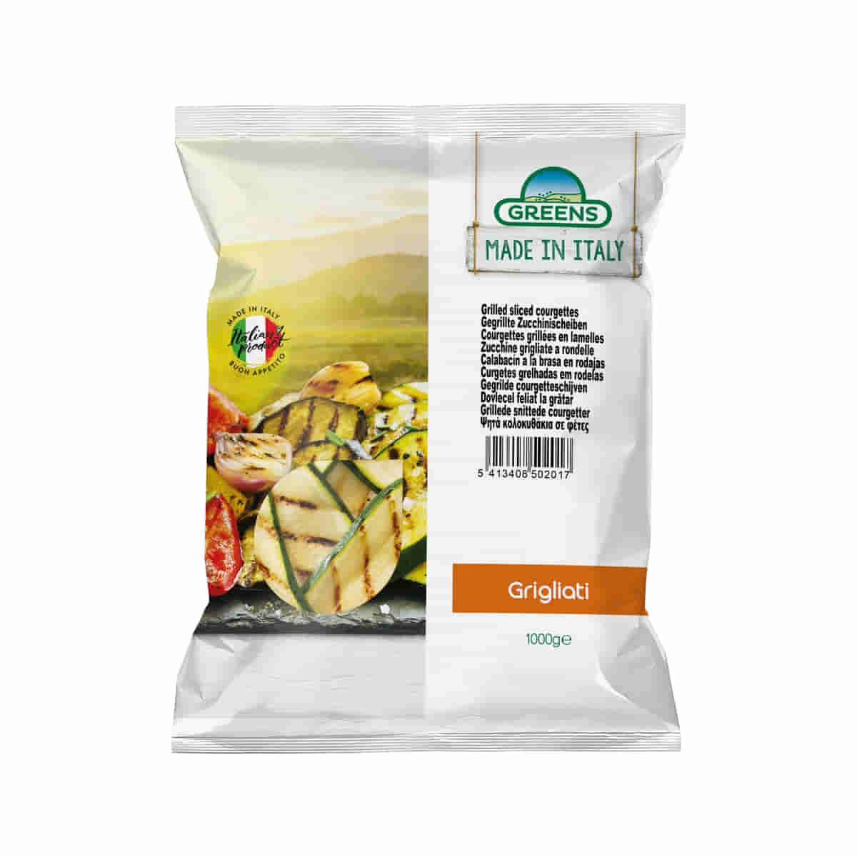 5021519G Zucchini grilled 1kg